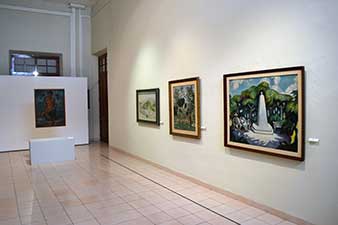 Escuela Mexicana de Pintura. Vista de Sala