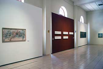 Exposición Vicente Rojo. Vista de sala